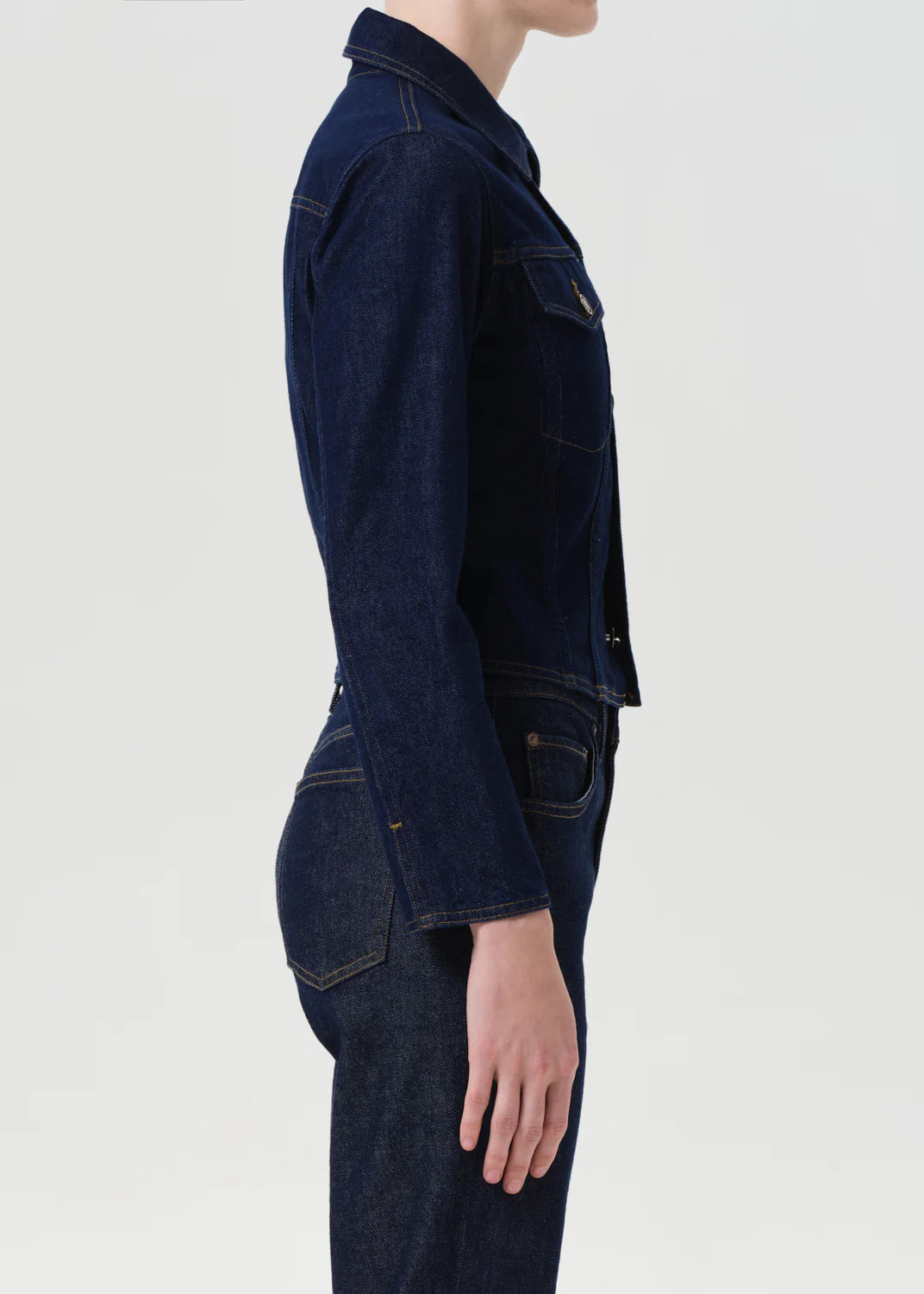 Contoured Jacket- Rinse
