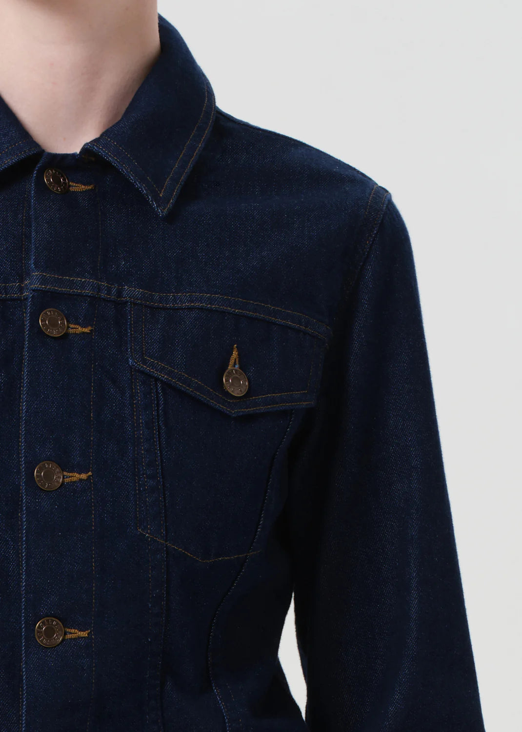 Contoured Jacket- Rinse