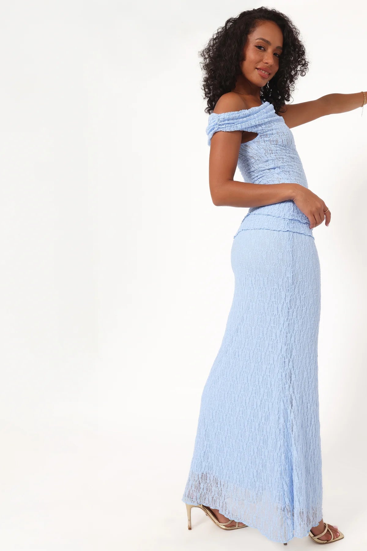 Faeriel Lace Knit Skirt