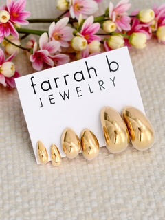 Triple Threat Earring Set