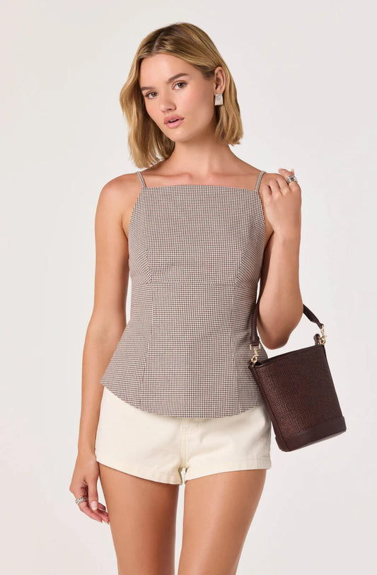 Nora Gingham Top