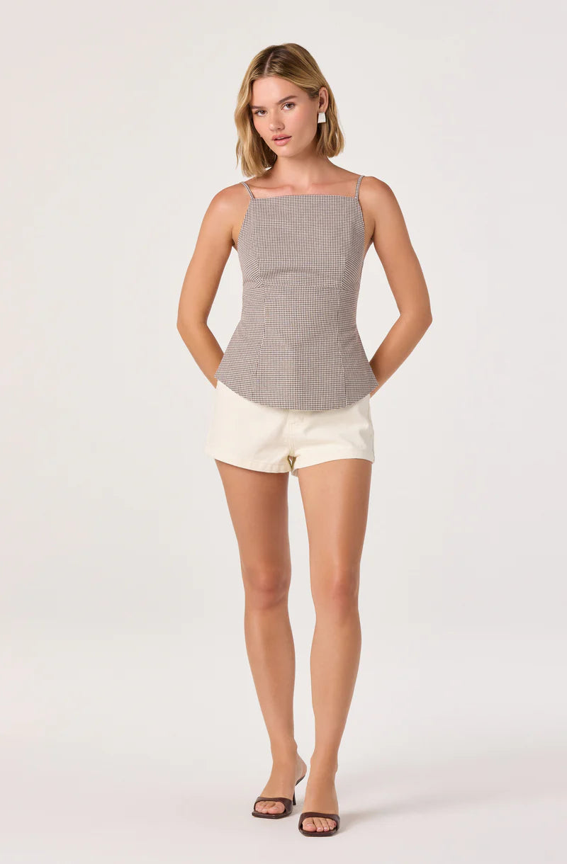 Nora Gingham Top