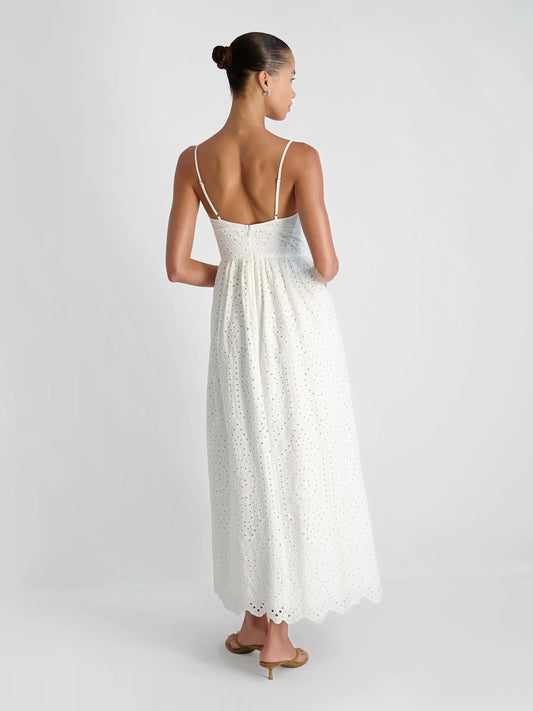 Trini Eyelet Maxi Dress