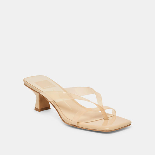 Brevel Vinyl Heels- Praline Jelly