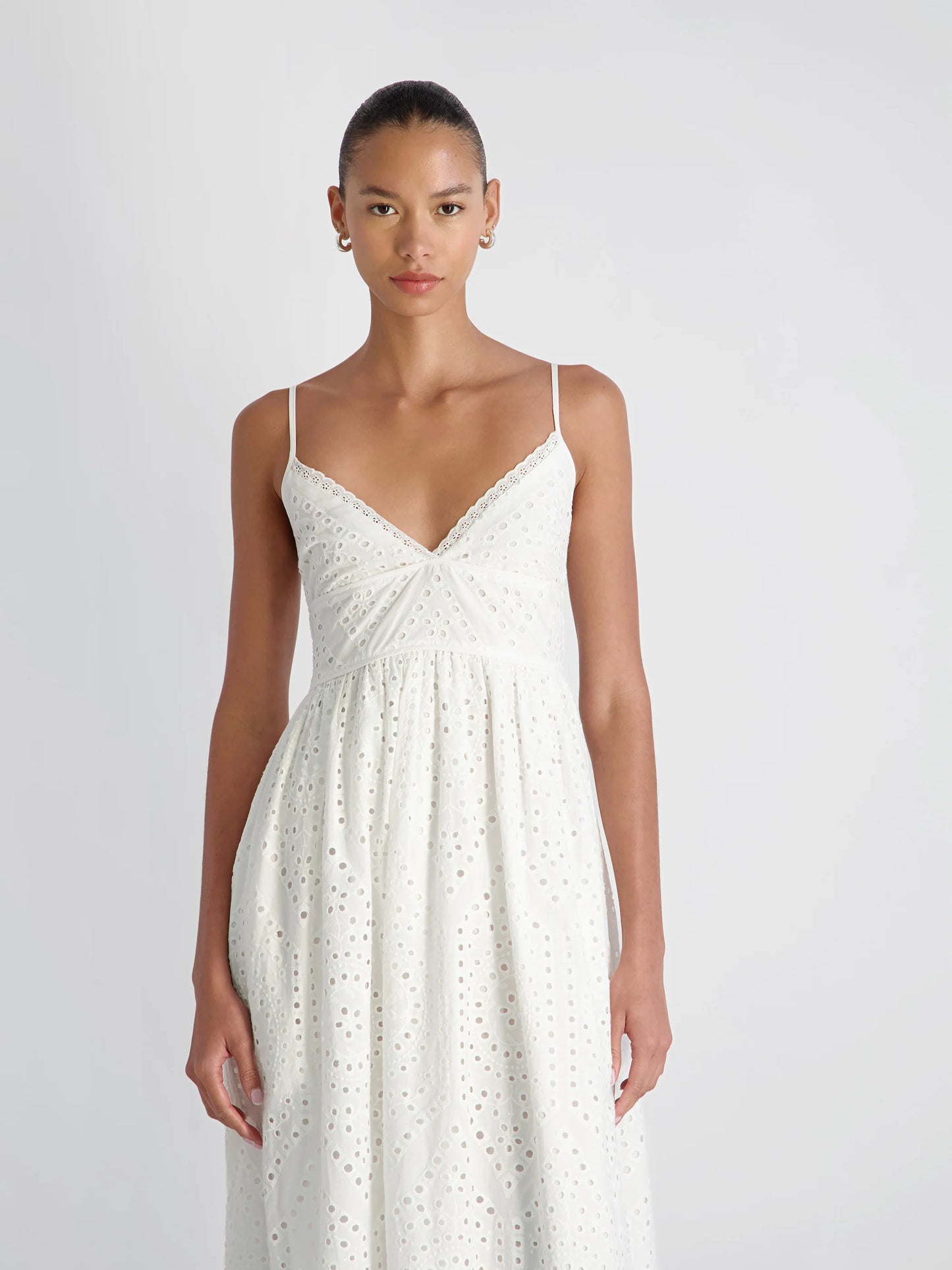 Trini Eyelet Maxi Dress