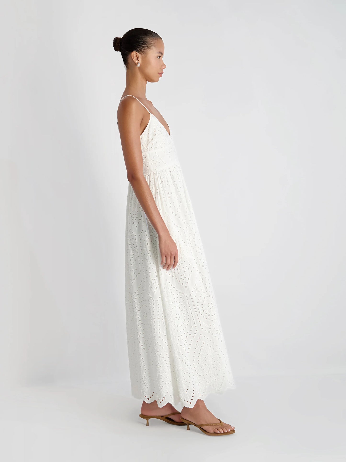Trini Eyelet Maxi Dress