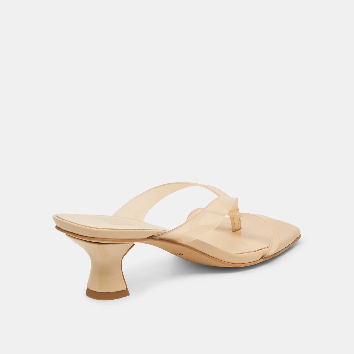 Brevel Vinyl Heels- Praline Jelly