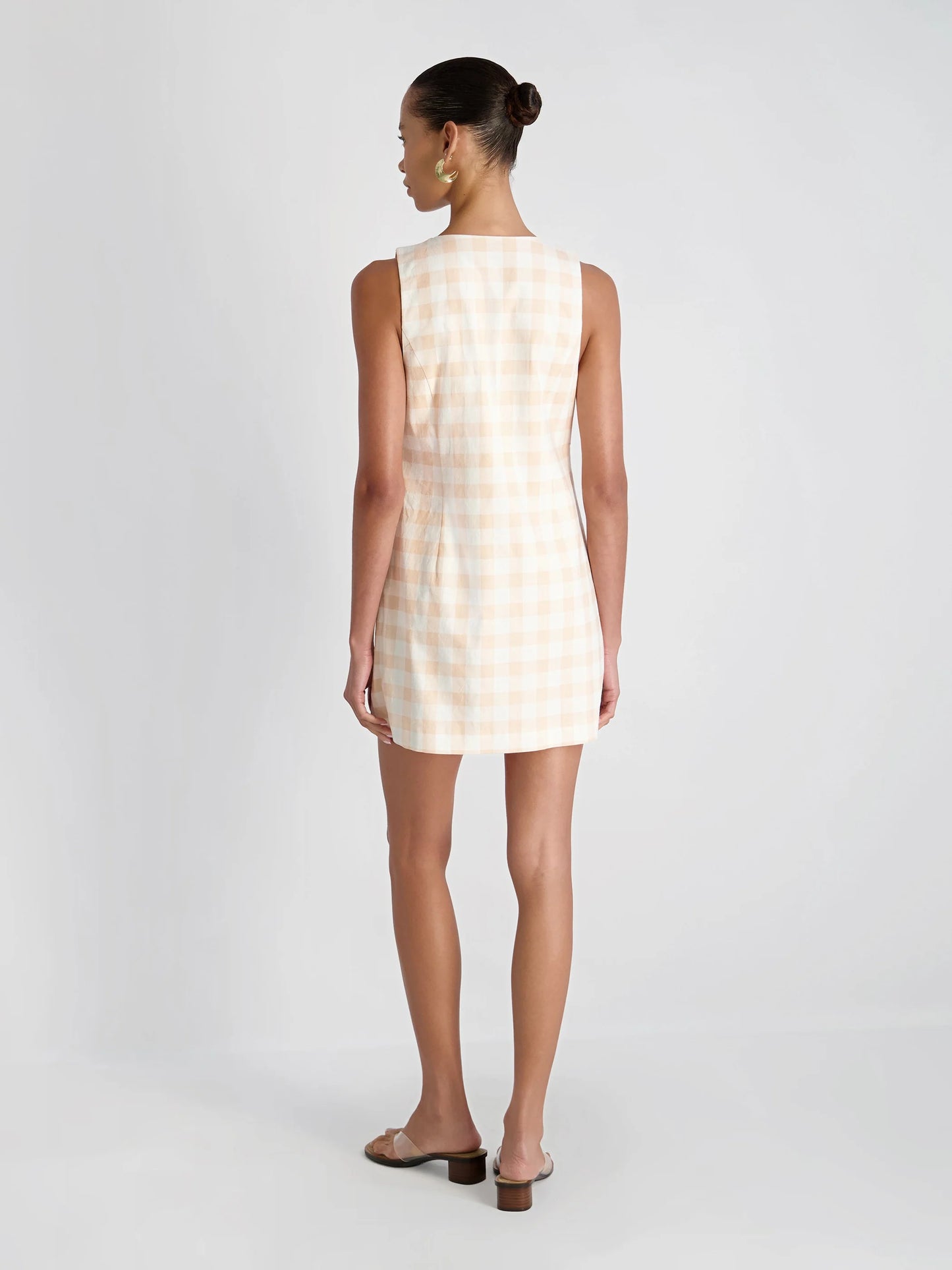 Aspen Gingham Mini Dress