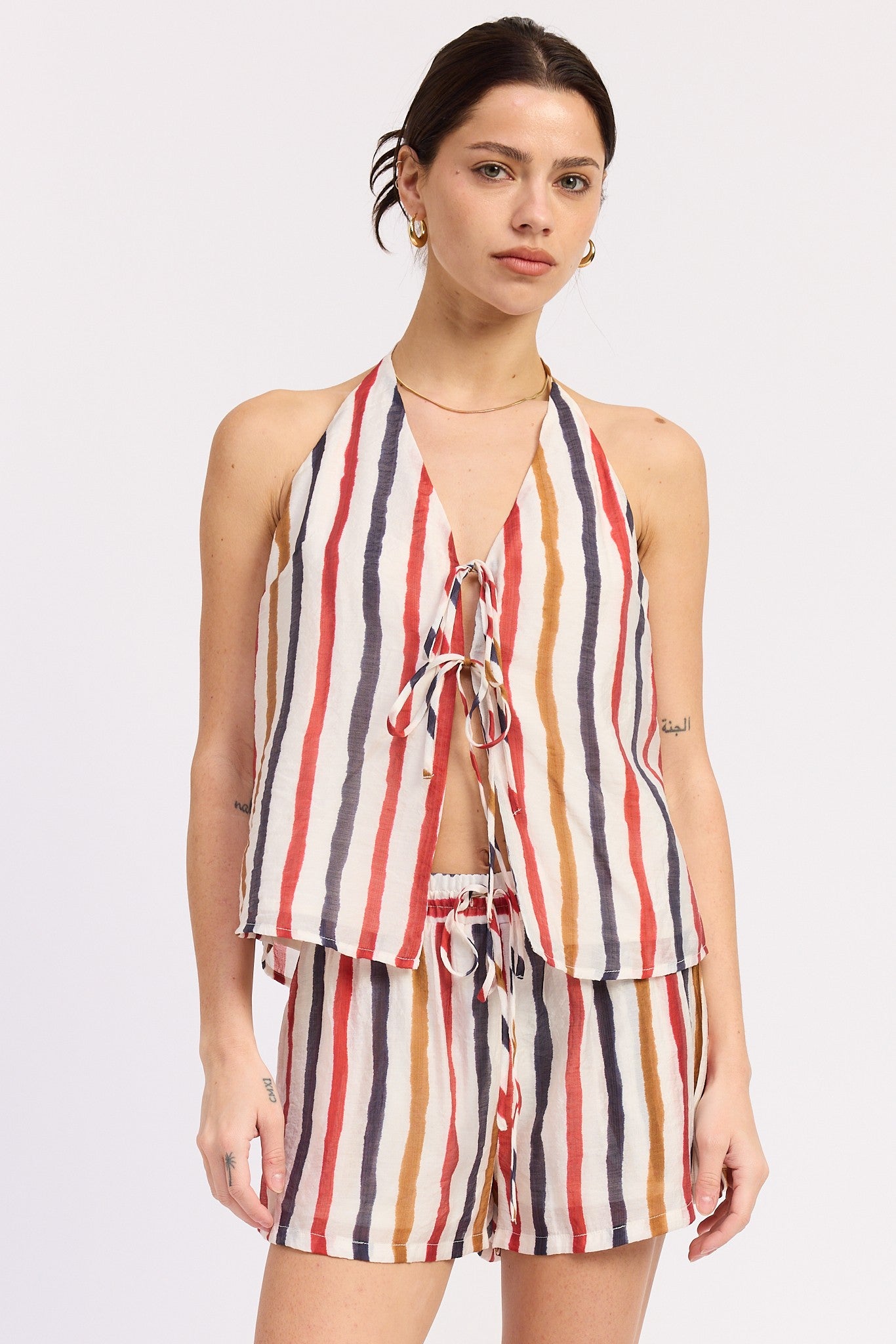 Summer Liberty Tie Top