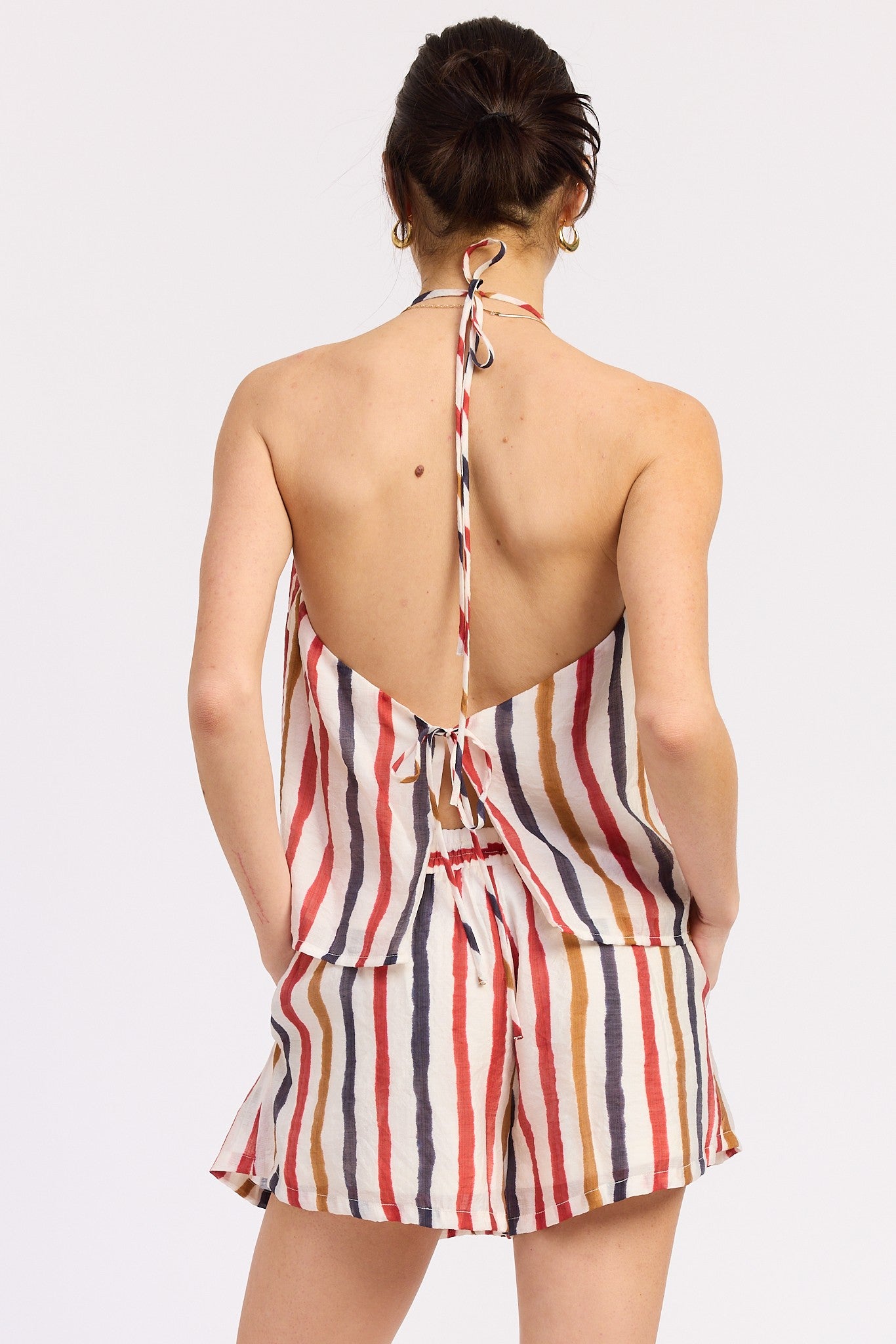 Summer Liberty Tie Top