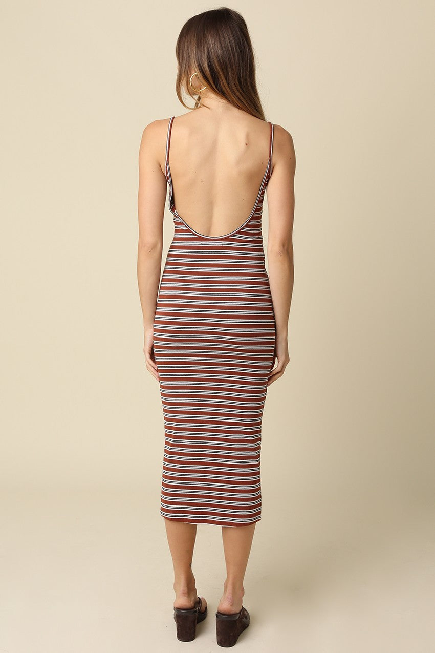 Paradise Calling Midi Dress