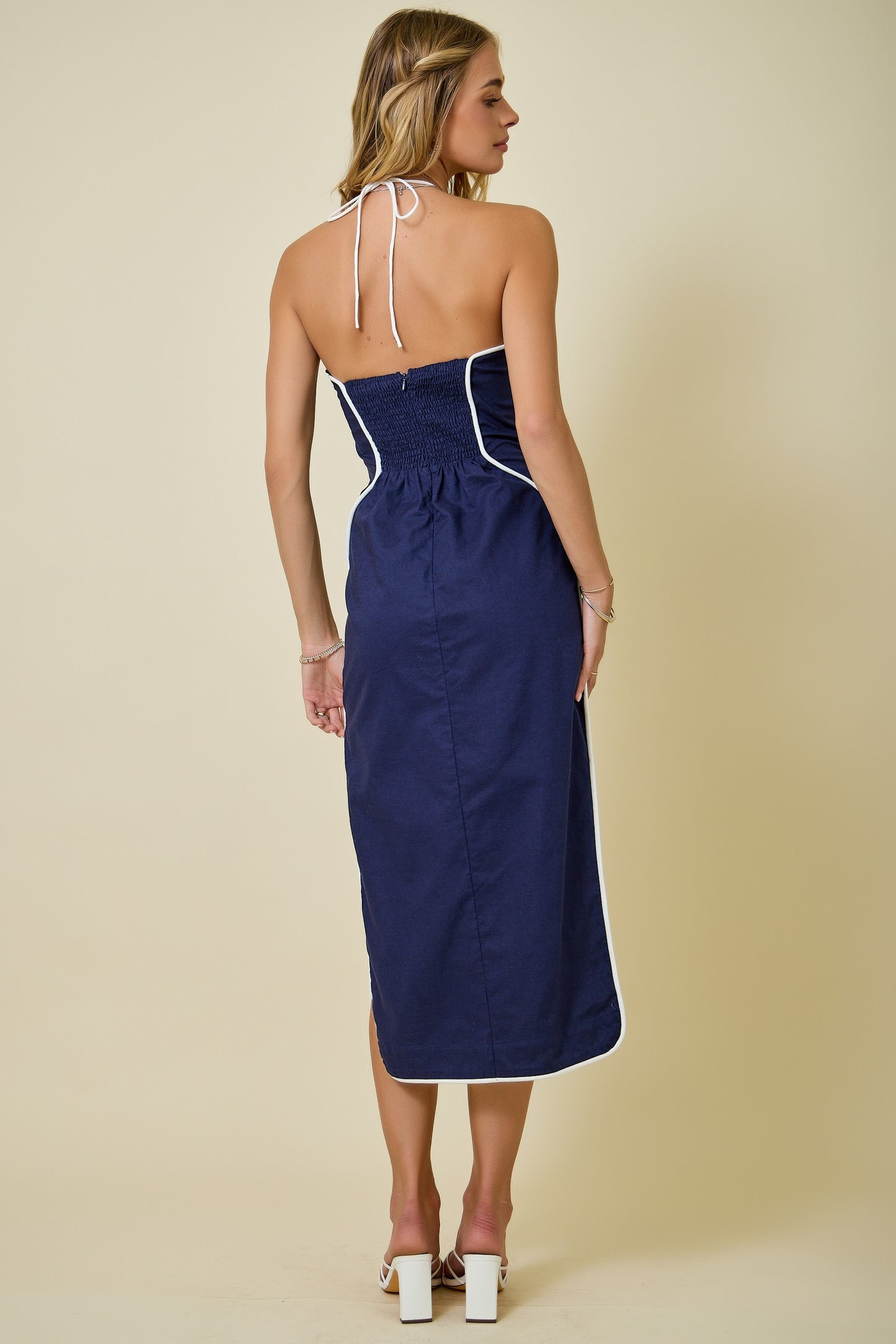 Coastal Society Midi Dress