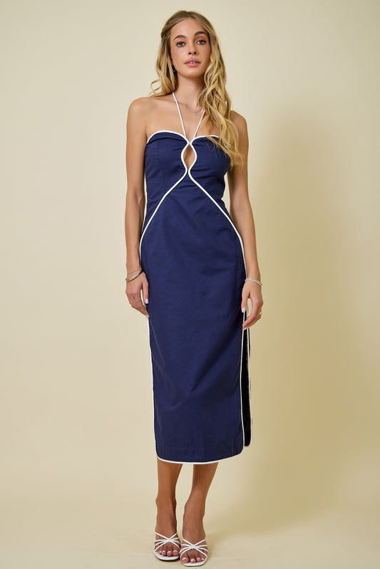 Coastal Society Midi Dress