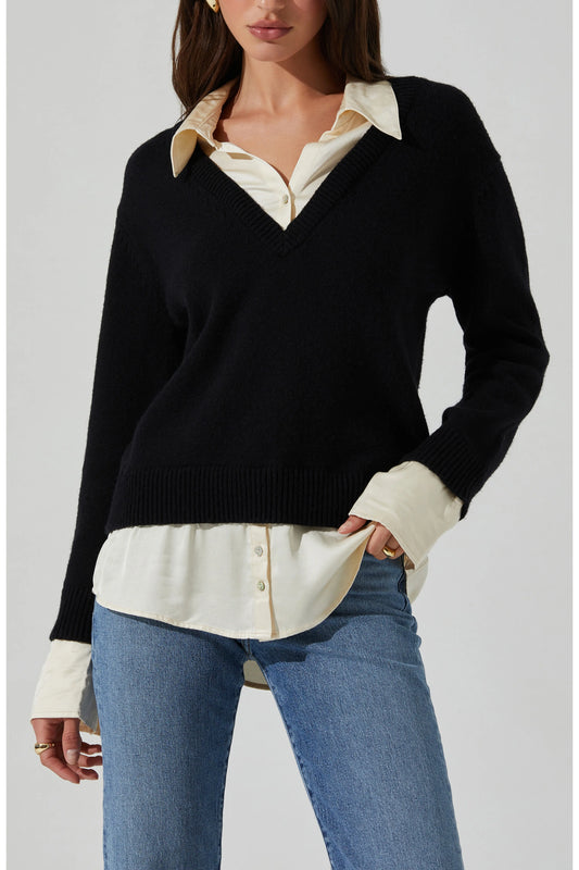 Jianna Layered Sweater