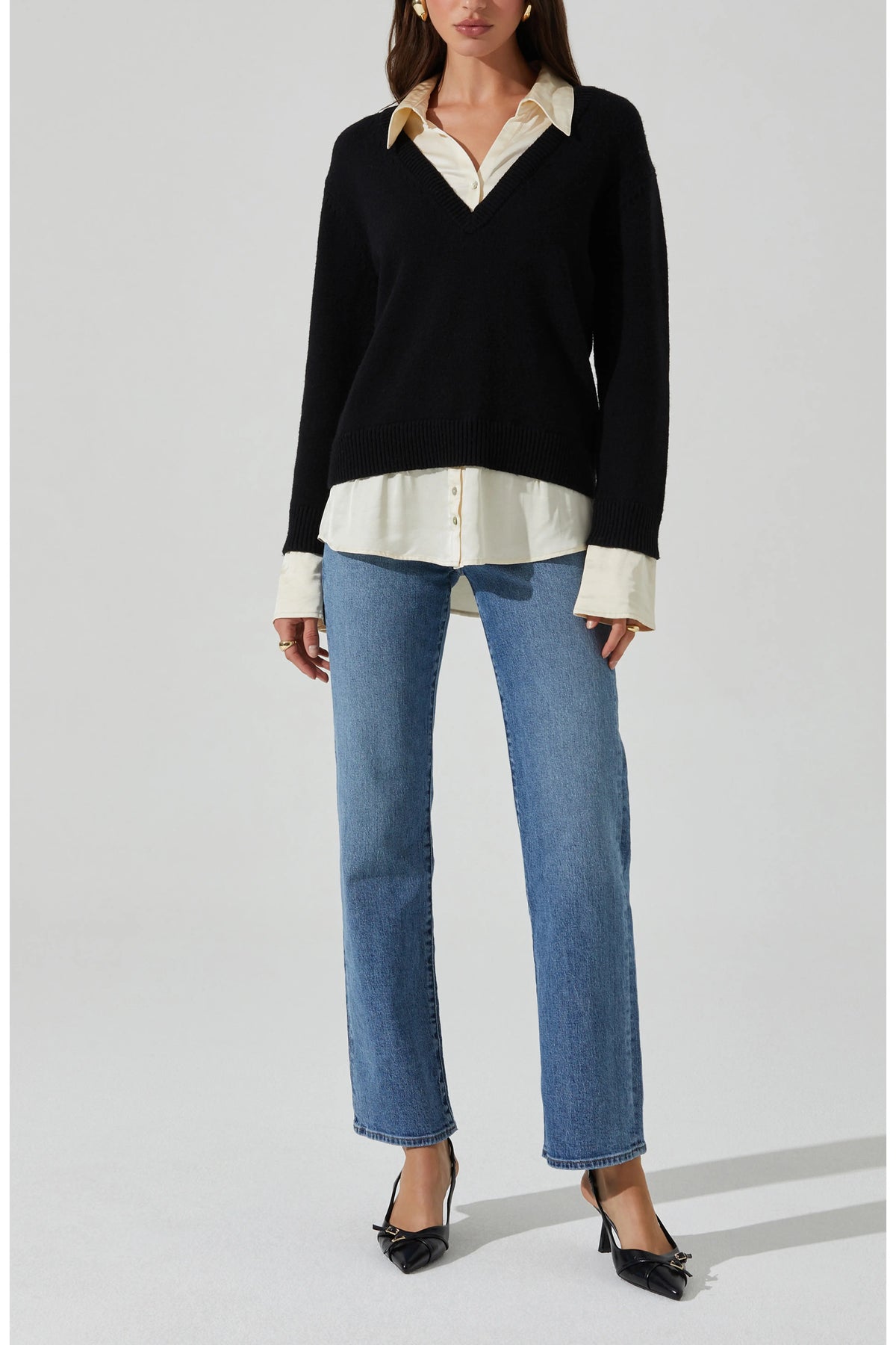 Jianna Layered Sweater