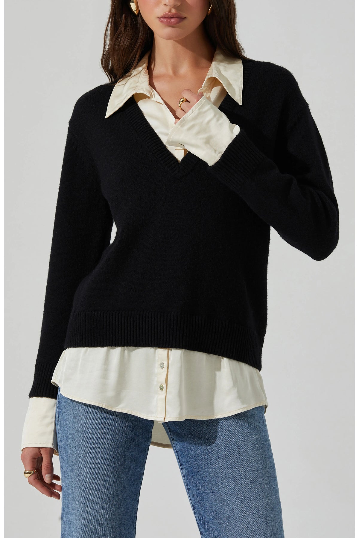Jianna Layered Sweater