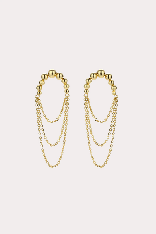 Gilded Earrings