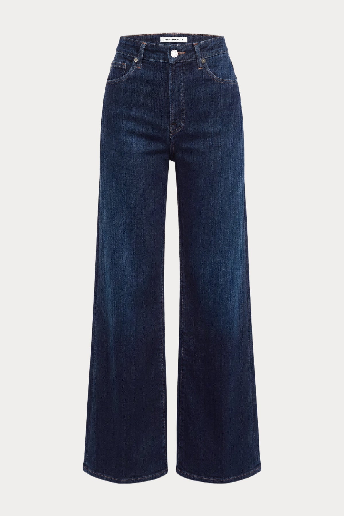 Good Waist Palazzo Ankle Jeans - Rinse