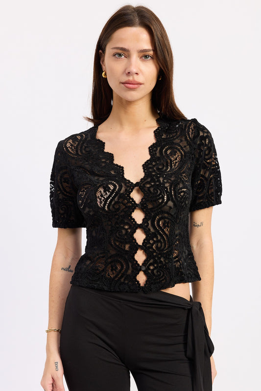 Fine Print Top (Pre-Order)