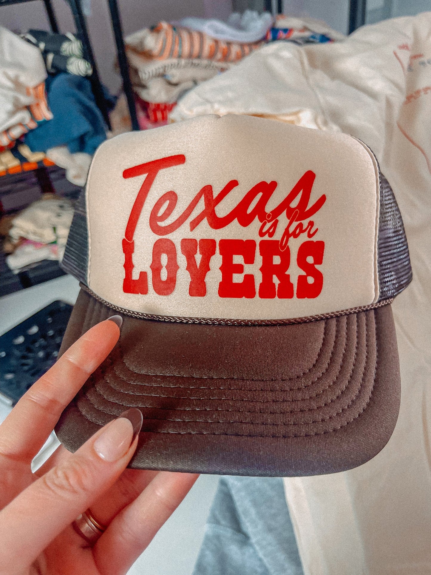 Texas is For Lovers Trucker Hat
