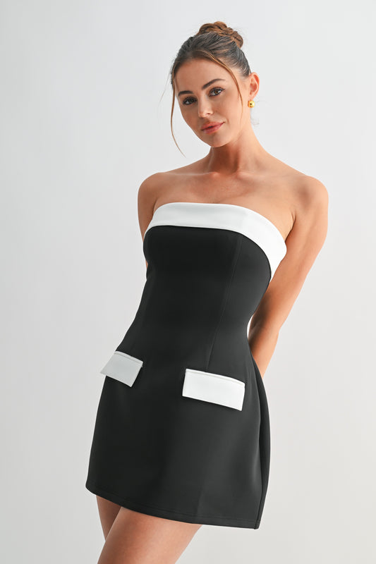 Midnight in Monaco Dress
