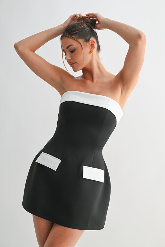 Midnight in Monaco Dress