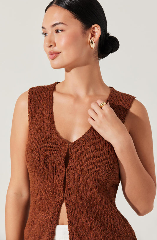 Taimi Crochet Vest