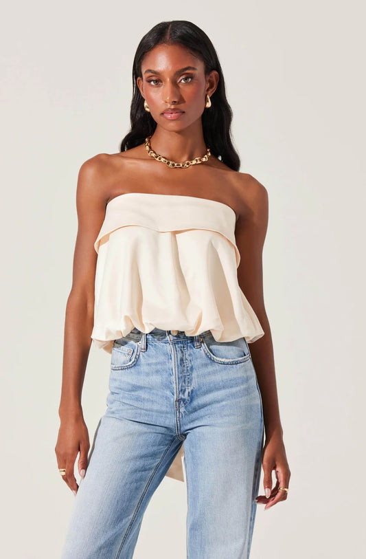 Khloe Strapless Top