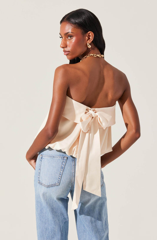 Khloe Strapless Top