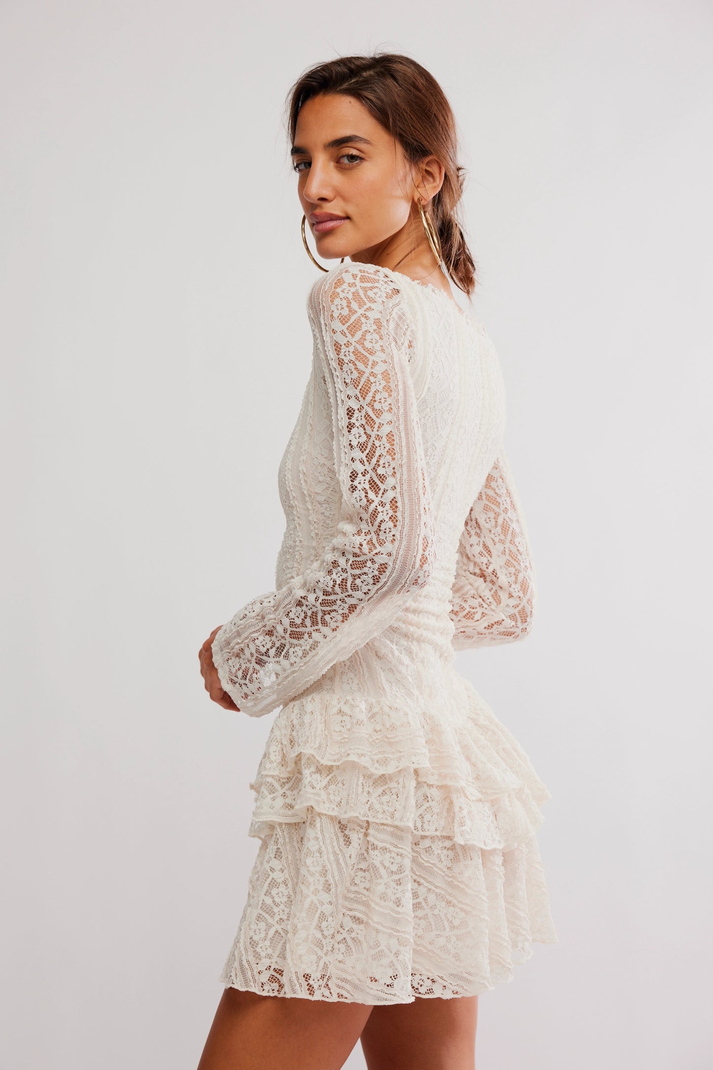Tabby Lace Mini Dress