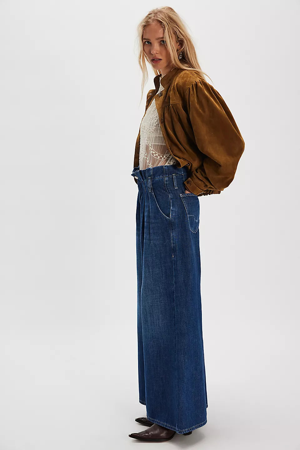 Forager Super Wide-Leg Jeans