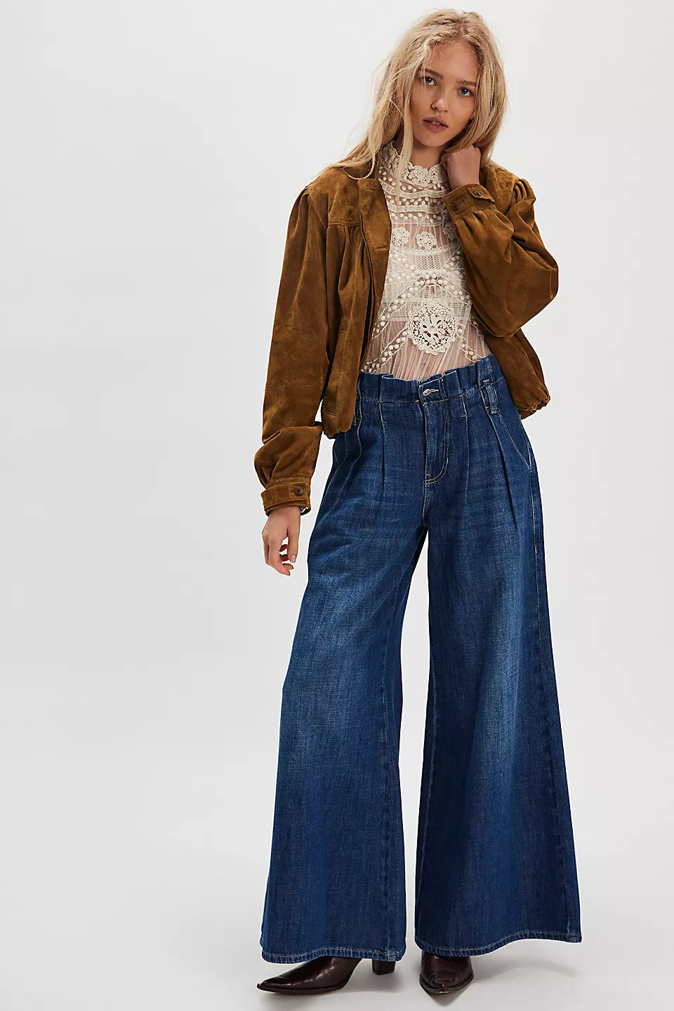 Forager Super Wide-Leg Jeans