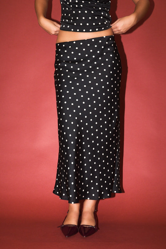 Dot & Dash Maxi Skirt