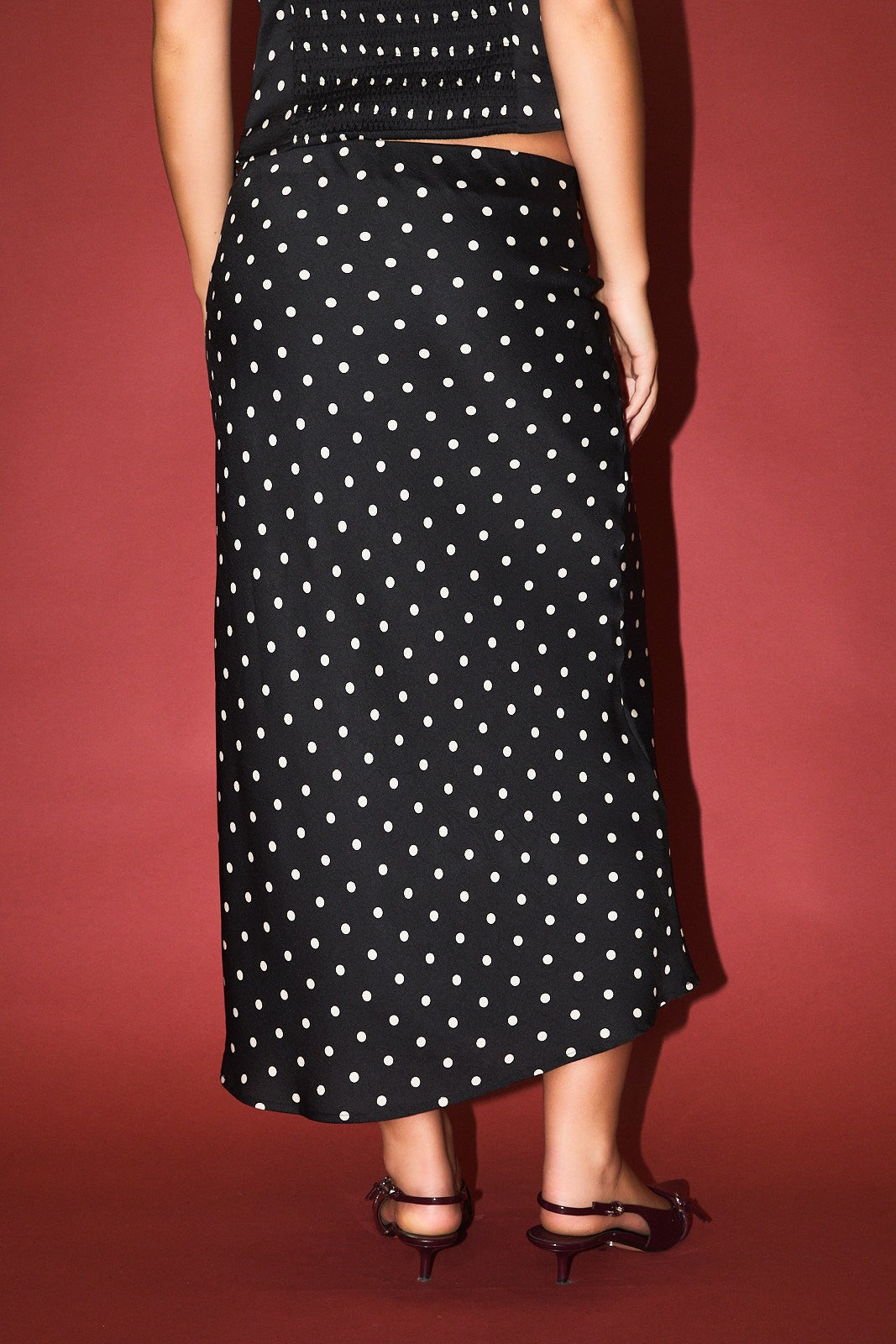Dot & Dash Maxi Skirt