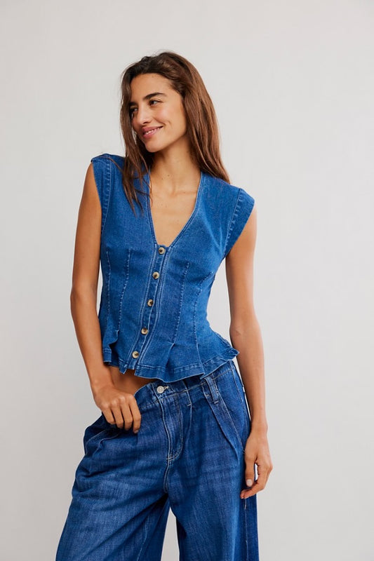 Dylan Denim Vest