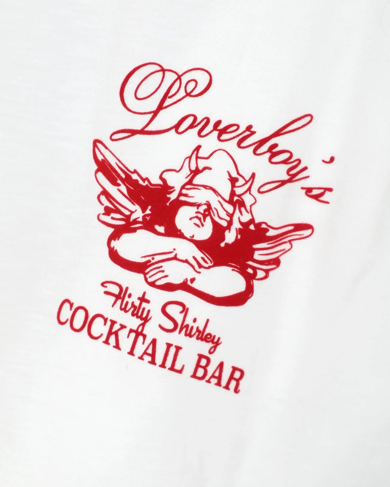 Loverboy Flirty Shirley Boyfriend Tee