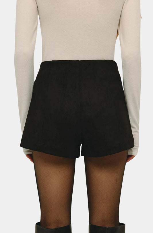 Hayes Suede Shorts