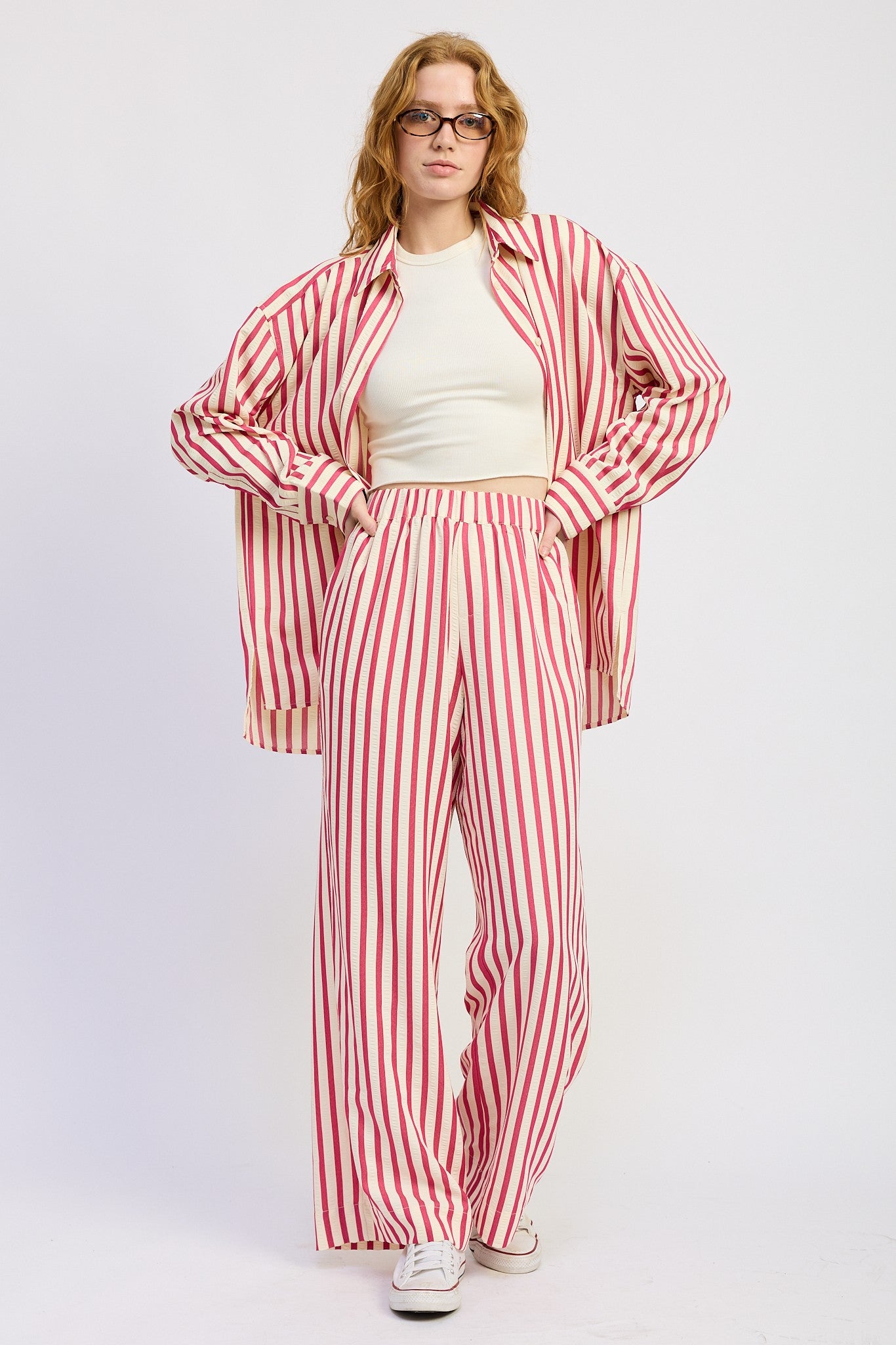 Zivra Striped Pants