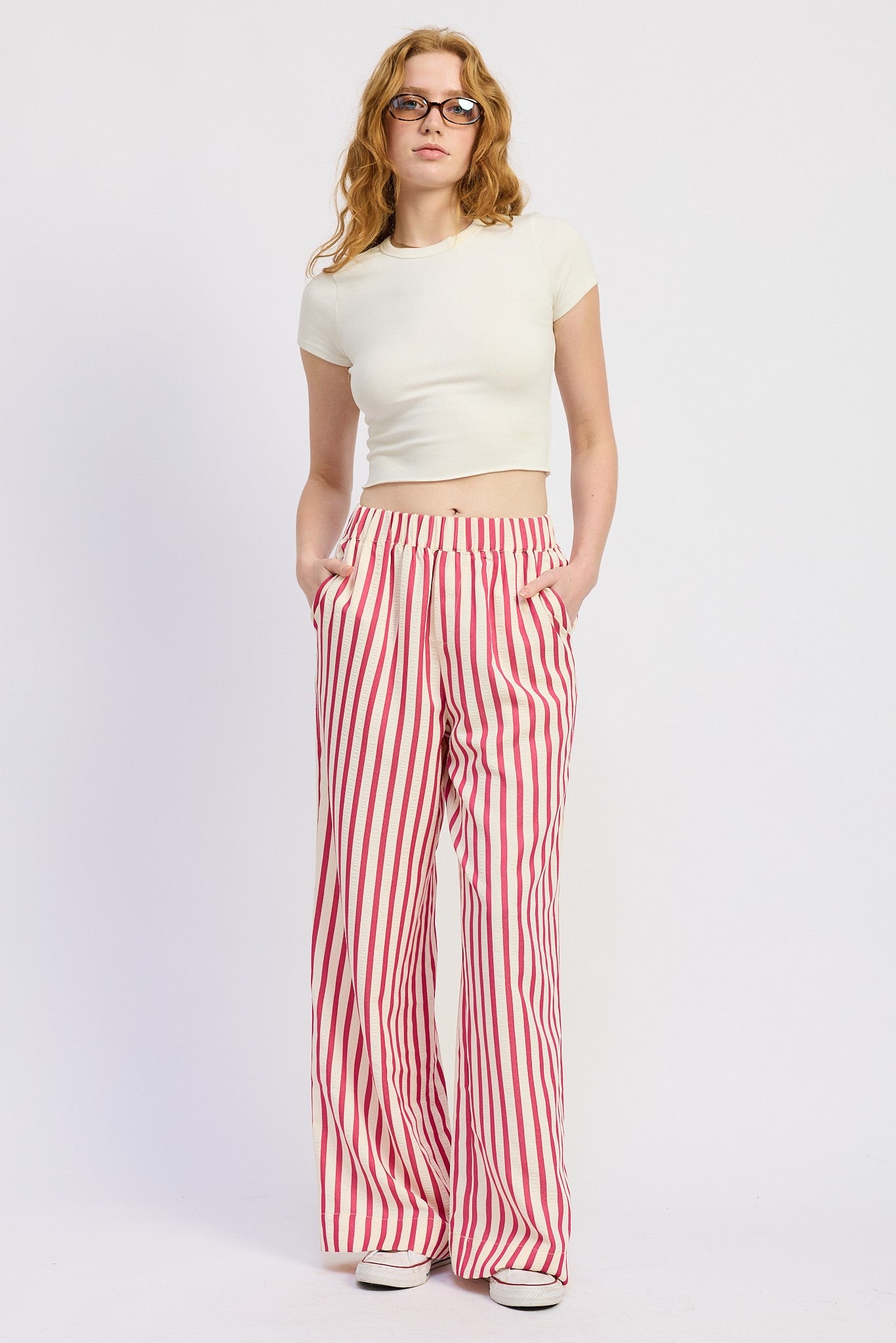 Zivra Striped Pants
