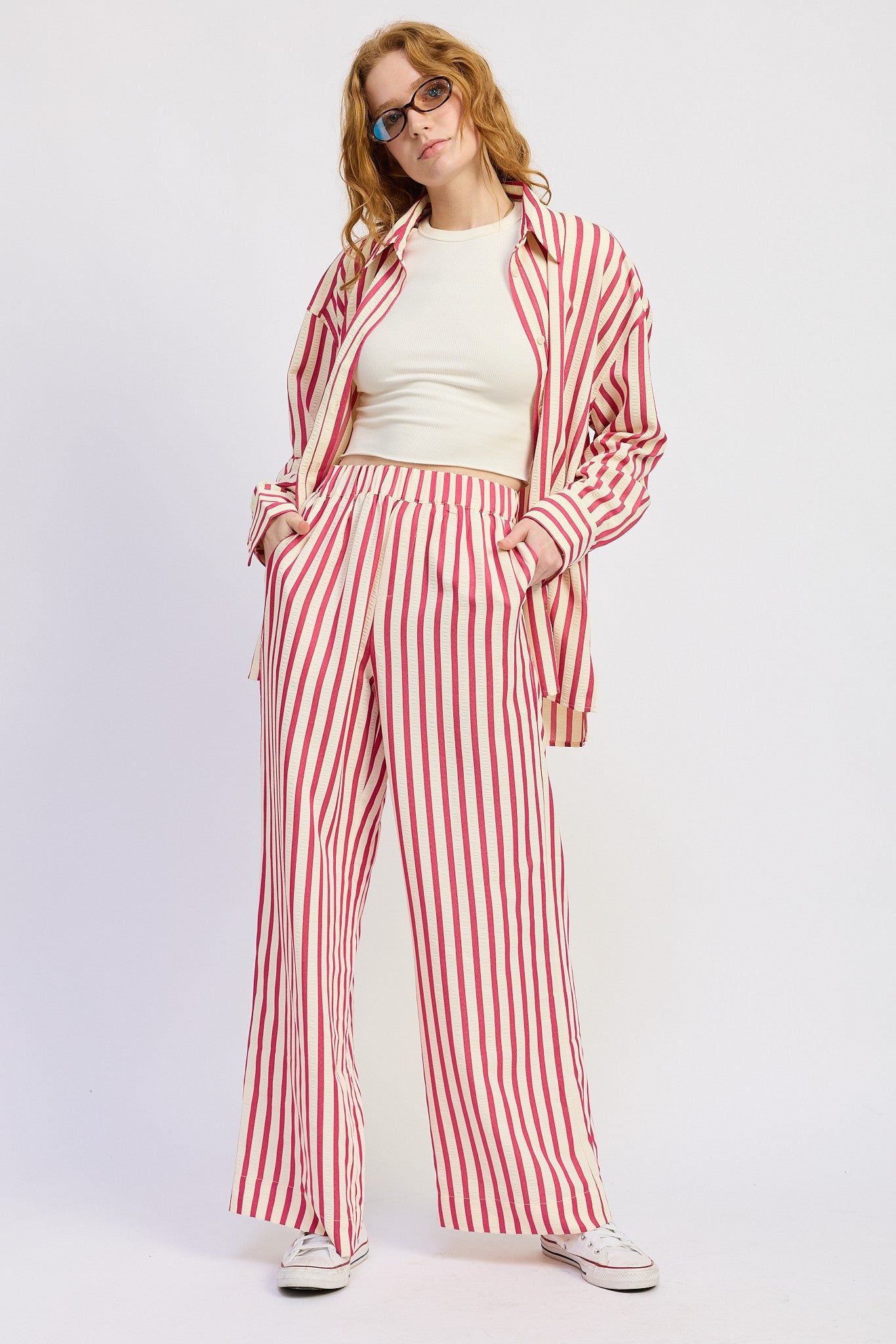 Zivra Striped Pants