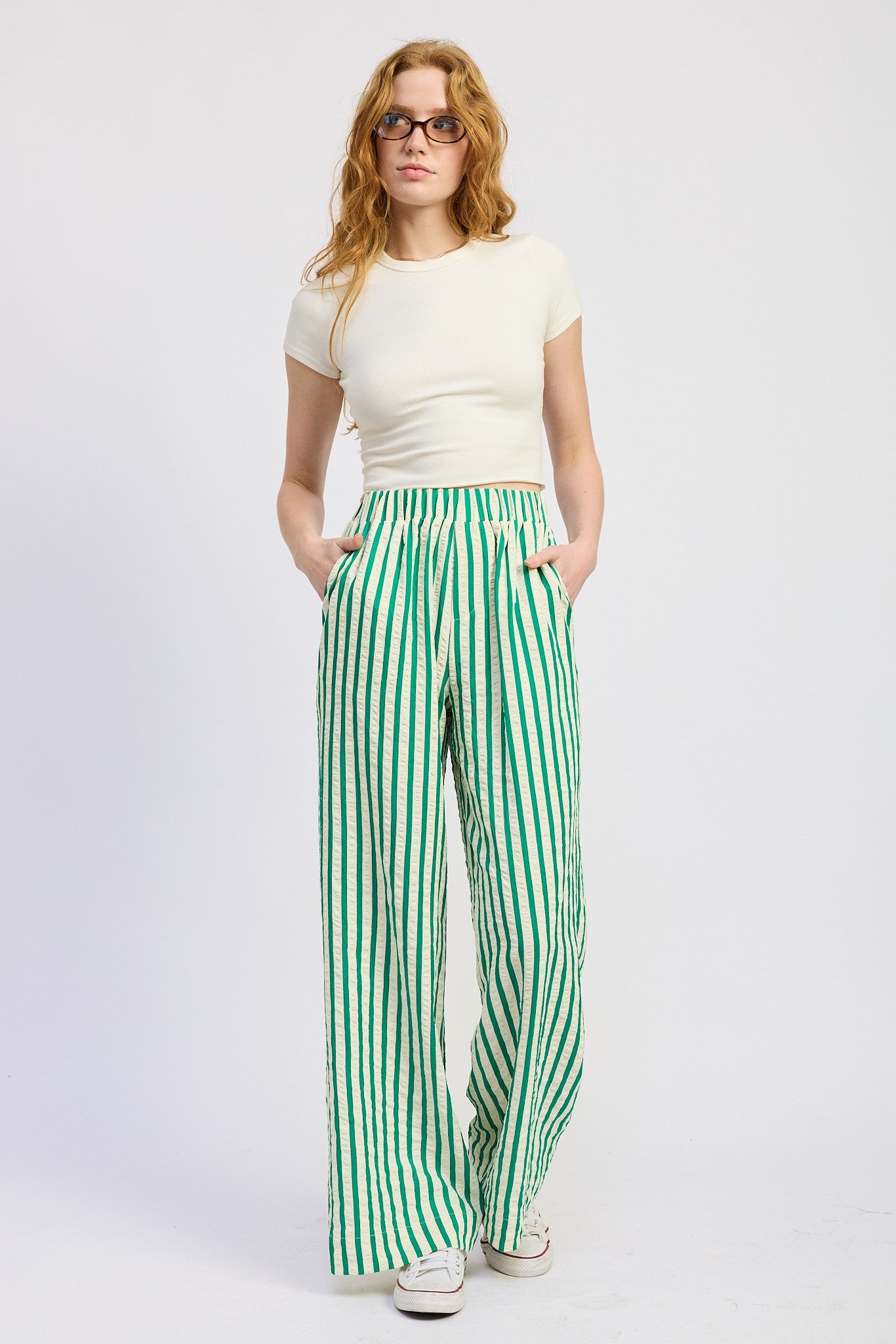 Zivra Striped Pants