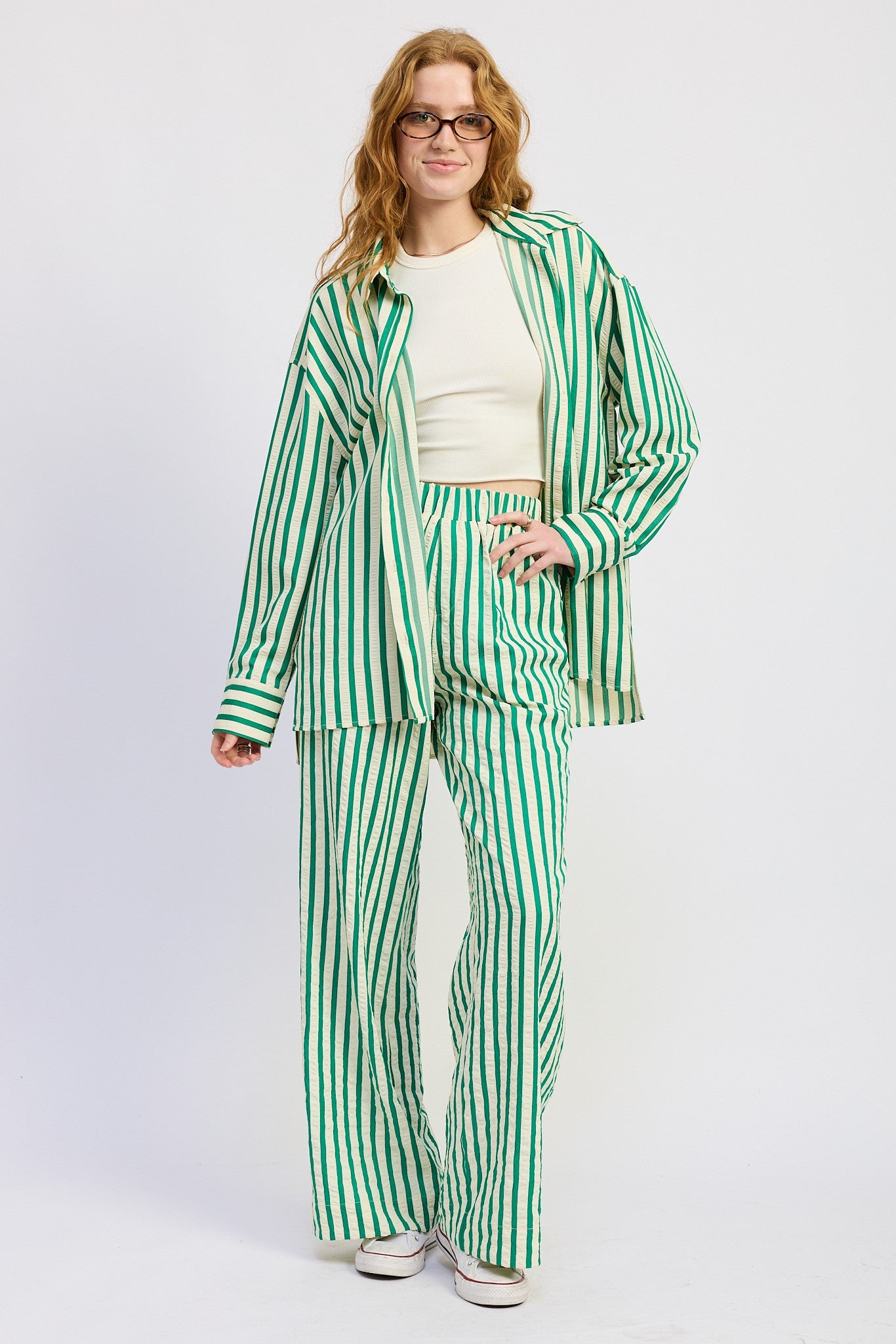 Zivra Striped Pants