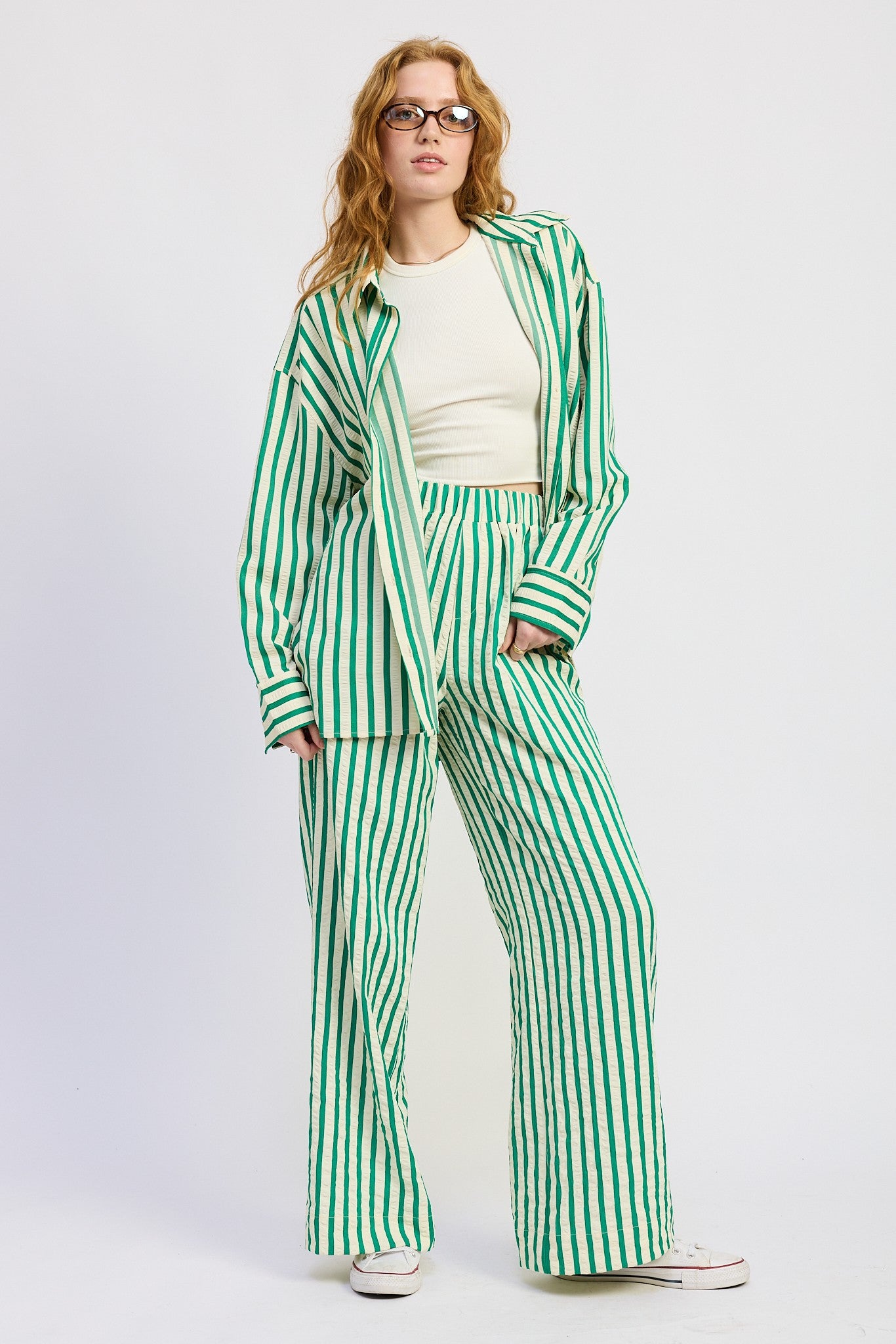 Zivra Striped Pants