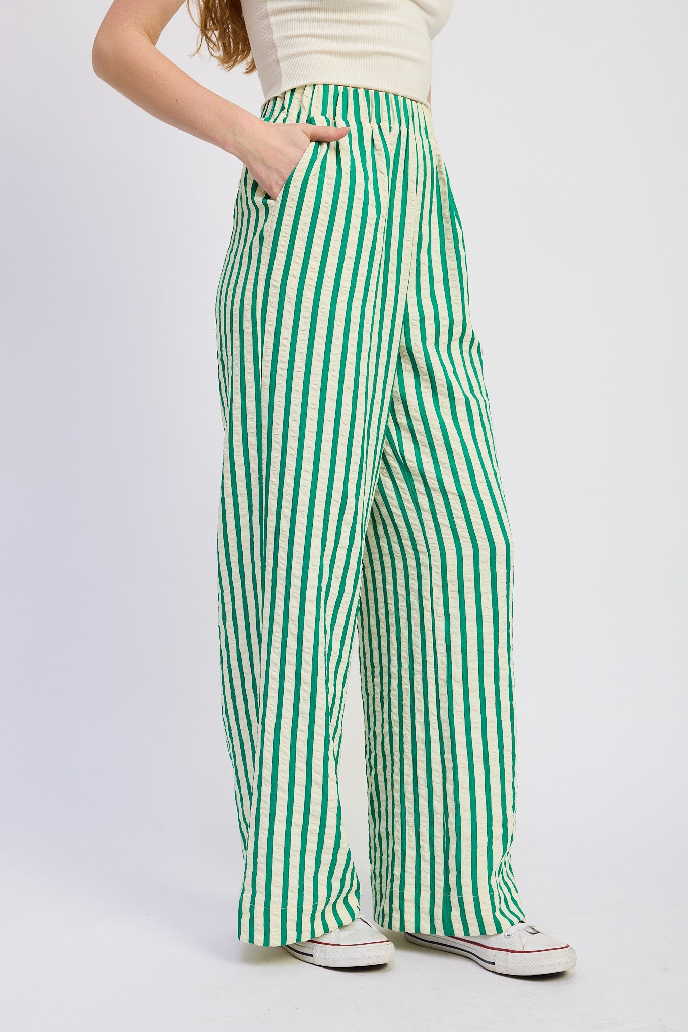 Zivra Striped Pants