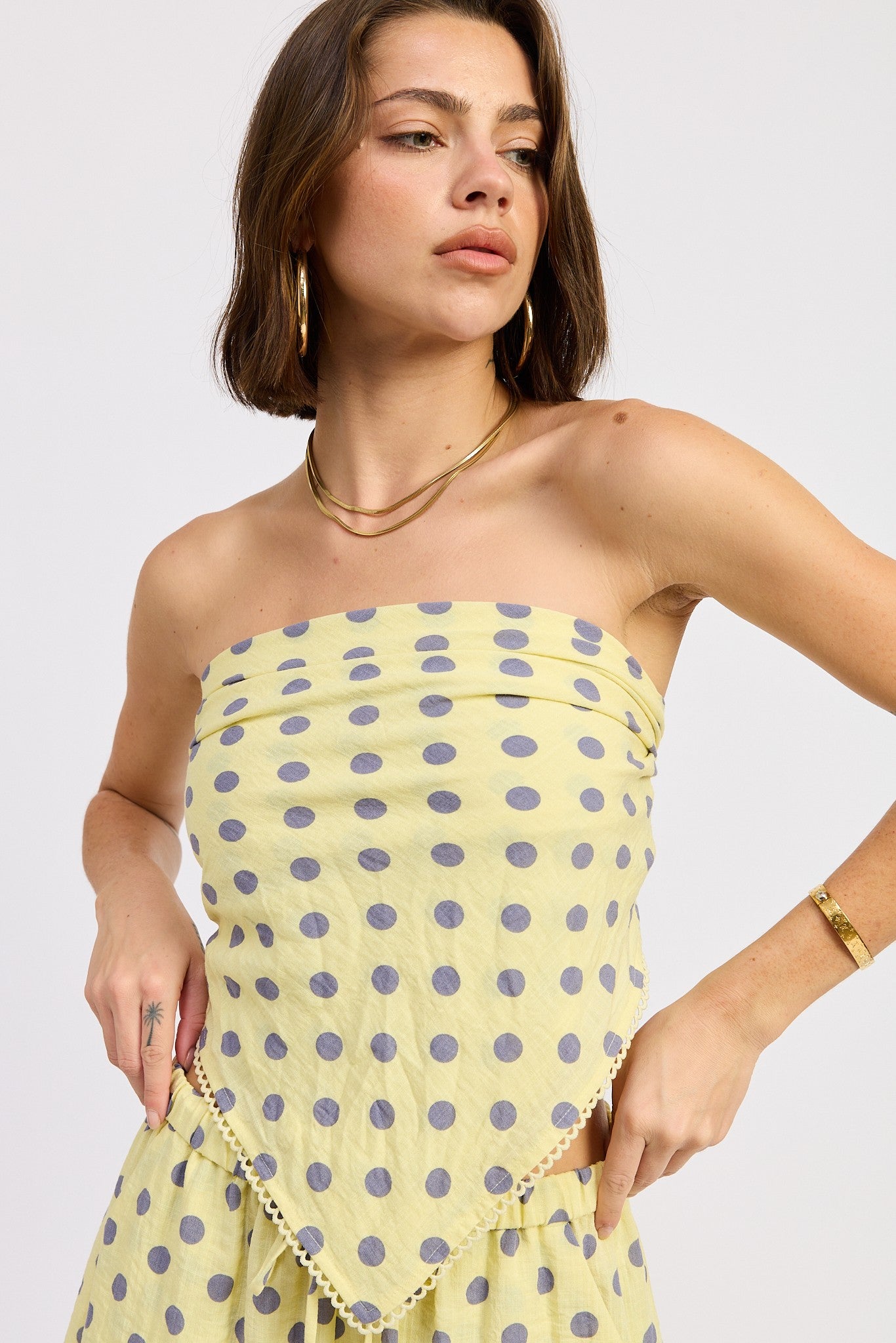 Spotlight Story Scarf Top