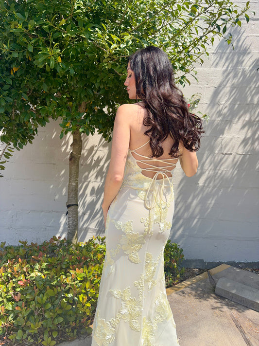 Bare Bloom Maxi Dress