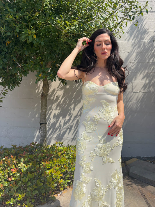 Bare Bloom Maxi Dress