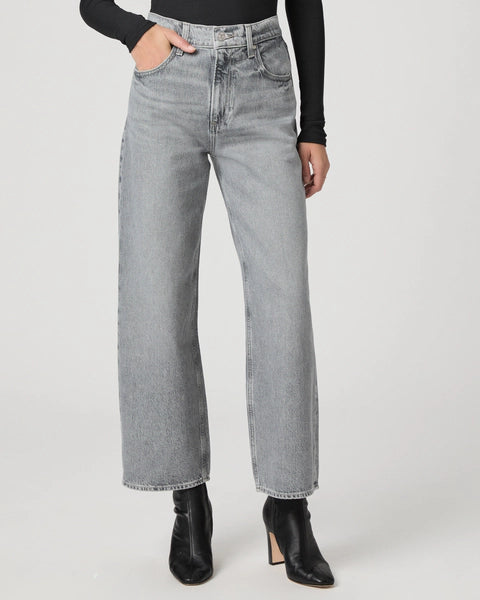 Cameron Ankle Straight Jean - Grey I️sles