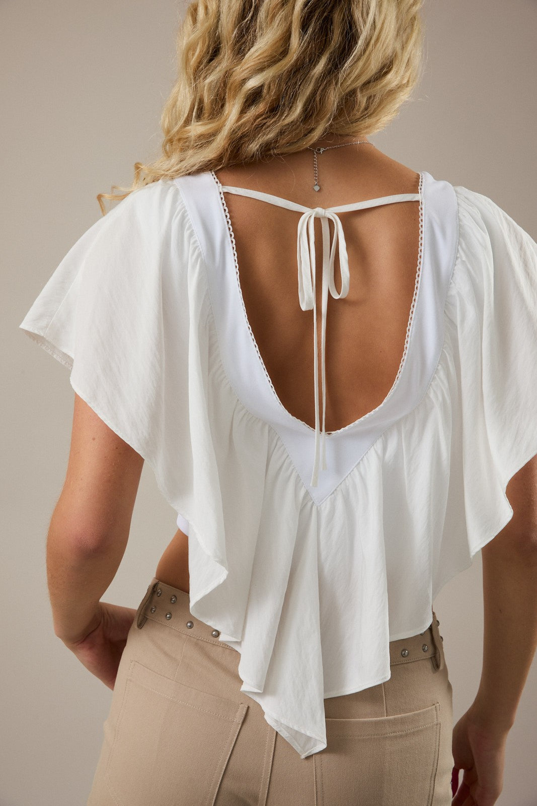 Celeste Ruffle Top