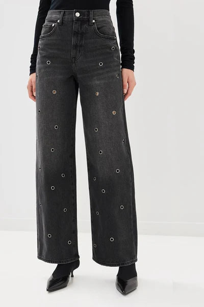 Hendrix High Rise Baggy Jean - Glamour